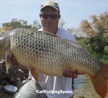 Carp fishing in Ebro